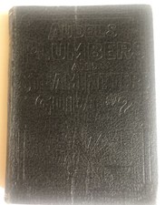 Vintage Audels Plumbers and Steam Fitters Guide #2 Leather Cover 1948 picture