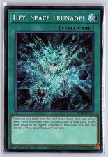 HEY, SPACE TRUNADE BETB-EN068 SEC BEYOND THE BRAVE YU-GI-OH 1ST EDITION NM/M picture