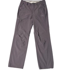 L.L.Bean Hiking Pants Mens 34x32 Gray Schoeller Dryskin Technical Outdoor 500268 picture