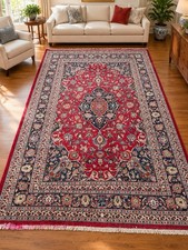 Handmade Mashaadd Oriental wool Rug picture