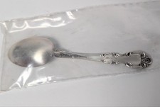 6 Gorham Sterling Silver Demitasse Spoons Melrose .925 Vintage 4.25