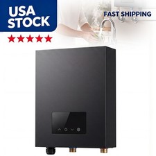 14/18/27kW Tankless Electric Water Heater Wall‑Mount 240V Shower Self‑Modulating picture