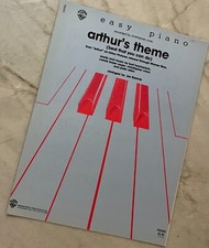 1981, Arthur's Theme, Easy Pianos, Vintage Sheet Music picture