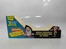The Ren and Stimpy Show Nickelodeon 90s VHS Special T-120 Tape Promo Box Only picture