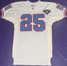 1994 Houston Oilers Team Issued/Game Used Bubba McDowell #25 Wilson Jersey 44 picture