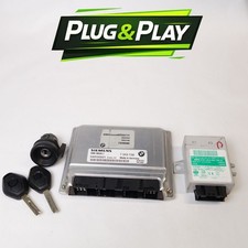 BMW E83 X3 2005 7543158 DME ECM ECU + IGNITION SWITCH + 2 KEYS + EWS3 3.0L picture