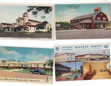 INGLEWOOD, CALIFORNIA, LOT OF 20 VINTAGE POSTCARDS, INCLUDES 6 RPPC (EL746) picture