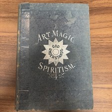 ART MAGIC, SPIRITISM - Britten, 1898 - MAGICK, MAGICAL ARTS, SPIRITS, OCCULT picture