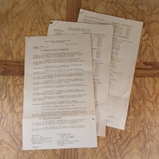 VTG Official 1941 Georgia State Patrol GSP Rank & Assignment Changes / Roster picture