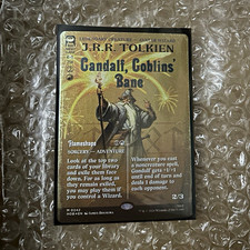 Gandalf, Goblins' Bane HOB 0242 Showcase Rare (Foil) -MTG picture