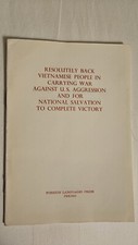 Book: BACK VIETNAMESE PEOPLE IN WAR AGAINST U.S. AGGRESSION TO COMPLETE VICTORY picture