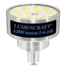 LED Conversion for Maglite Flashlight 4,800 Lumen Fits 5-6 D cell, 12 LED picture