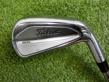 Titleist 2023 T200 Forged 4 Iron AMT Black S300 Stiff Steel Excellent picture