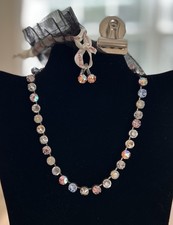 Authentic Sabika W16 Choker Necklace & Earrings Set Winter 2016 Retired Rare picture