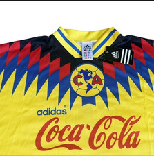 Club América  Vintage Jersey Coca-Cola 1994 Abejas Africanas Made in CDMX picture