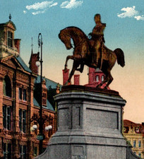 * Antique DB Postcard Leopold I In Antwerp Belgium See Scan Corners picture