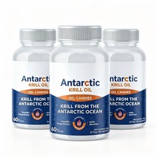 3x Value Pack Besfeel Krill Oil,Upgraded Antarctic Krill Oil 500 mg with Omega-3 picture