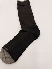 Darn Tough Brown Tan Merino Wool Crew Hiking Socks 1 Pair NWOT Size M picture