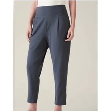 NWT Athleta Elation Pant Granite Blue/Gray Plus Size 3X High Rise Ankle Yoga picture