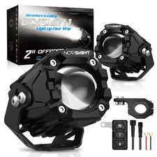 2x NOVSIGHT CYBER 2Inch LED Pods Light Driving Offroad Lamp for Motorcycle Truck picture