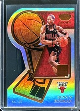 2022-23 Panini Crown Royale Dennis Rodman #7 Hand Crafted /99 Bulls 🔴✨️ picture