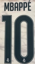 2026/27 REAL MADRID #10 MBAPPE HOME Adult nameset Print US Seller🇺🇸 picture