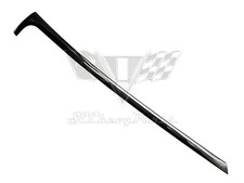 1959-1960 Chevy Impala 2-Door Hardtop Rear Back Glass Side Molding Trim R SHOW picture