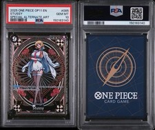 Bandai One Piece Stussy OP07-085 SP Foil Alt Art English 2025 PSA 10 picture
