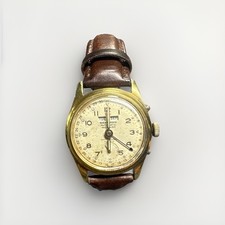 Wakmann Automatic Incabloc Day Date 17 Jewels  Swiss Mens Watch 3x Date picture