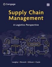 Supply Chain Management: A - Paperback, by Langley C.; Novack - 9780357984864 picture