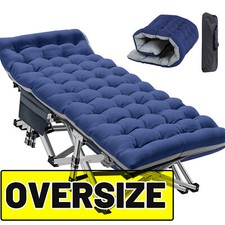 SLSY Oversized Camping cots for Adults,900lbs,XL Large Sleeping Cots 32''Wide picture