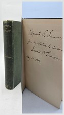 E. W. Emerson EMERSON IN CONCORD: A MEMOIR Signed & Inscribed by Author HC 1888 picture