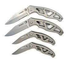 Gerber Paraframe Combo  Pack | Lot of 4 Knives | Mini & I | Plain & Serrated picture