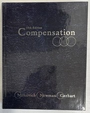 Compensation by Jerry Newman, George Milkovich and Barry Gerhart (2010,... picture