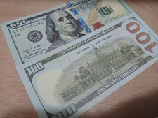 Artist Made AGED $100 Replica Bills * 25 picture