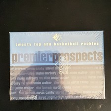 1996-97 UD SP Premier Prospects Jumbo 20 Card Set SEALED Box - Kobe Bryant RC picture