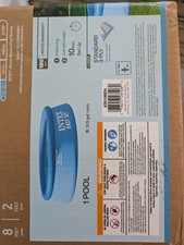[ BIG SALE ] Intex Easy Set 8ft x 24in Inflatable Above Ground Pool Blue New Sea picture