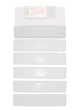 Super Nintendo SNES Cartridge Dust Cover sleeve case replacement 6 pc GGG0018 picture