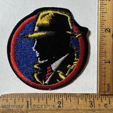 Vintage Dick Tracy Movie Logo Iron On Embroidered Patch picture