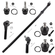 BOXI 7pc Front Ball Joints Tie Rods Kit Fits for Ford E-250 E-350 Econoline picture