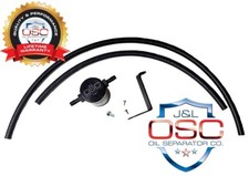 J&L OSC Oil Catch Can Fits 2016-2024 Infiniti Q50; 2016-2022 Infiniti Q60 3.0 T picture