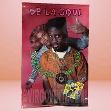 De La Soul  “3 Feet High and Rising” ©1989 Tommy Boy Records Rare Promo Poster picture