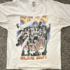 Vintage 1997 KISS Alive Worldwide Tour Band T Shirt Single Stitch USA Large picture