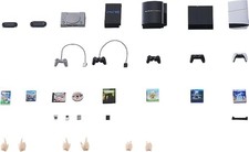 PlayStation for figma PLUS PS1 PS2 PS3 PS4 PS5 Accessory Set Good Smile Company picture