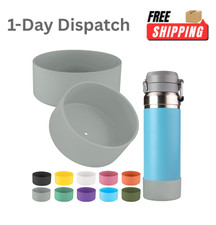 2Pc Silicone Boot for Stanley Quick Flip GO 36oz Gray picture