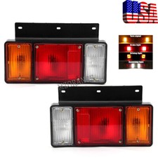 USA Pair Tail Light Brake Signal Driving Reversing For Isuzu NPR NQR NRR FSR FRR picture