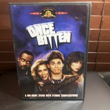 Once Bitten (DVD, 1985) HORROR Vampire Comedy Jim Carrey Halloween Cult Classic picture