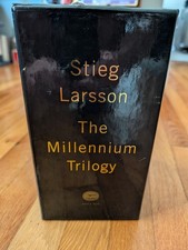 Stieg Larsson's Millennium Trilogy Deluxe Boxed Set (2010, Hardcover) picture