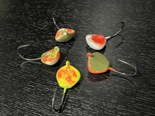 5 PK TOG BLACKFISH GREEN CRAB SHEEPSHEAD JIGS Tautog Porgy Jig- 1 Oz. - Variety picture