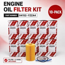 TOYOTA LEXUS OIL FILTER 10 PACK GENUINE OEM 04152-YZZA4 TUNDRA SEQUIOA picture